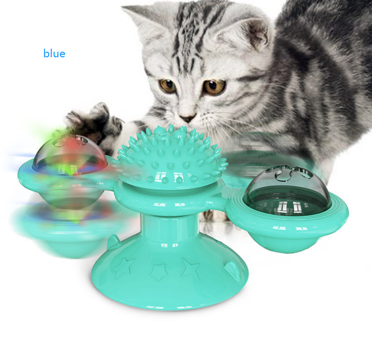 Cat Rotating Windmill Cat Toy