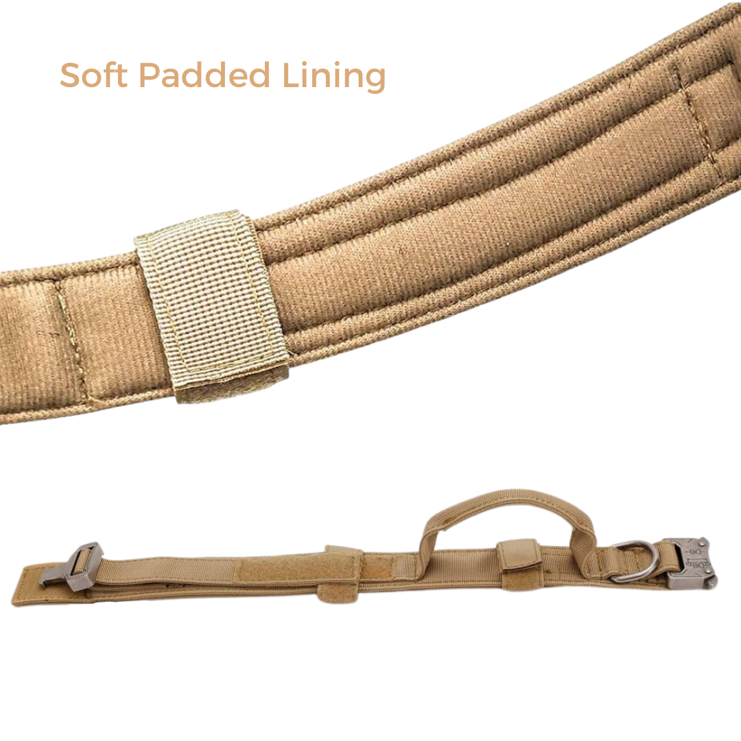 Heavy-Duty Tactical Dog Collar