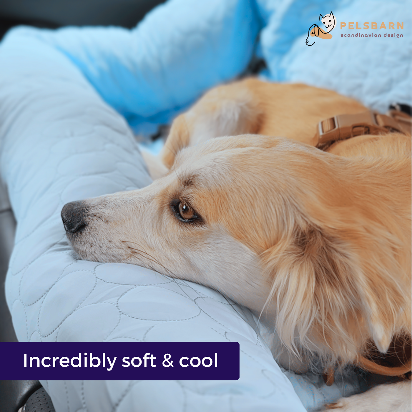 Pelsbarn Cooling Car Bed