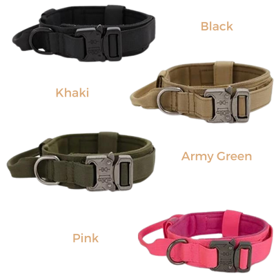 Heavy-Duty Tactical Dog Collar