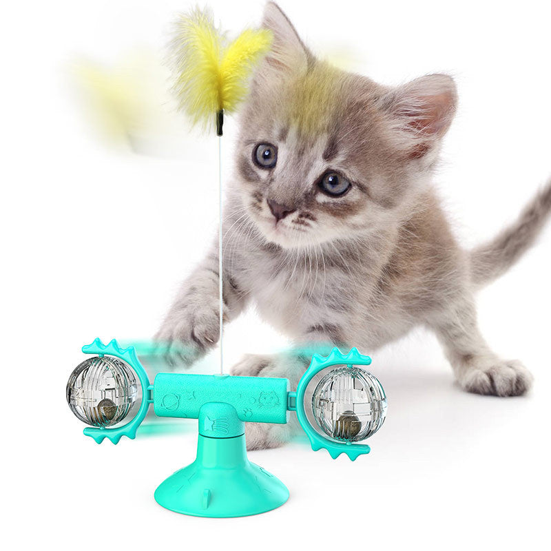 Cat Rotating Windmill Cat Toy