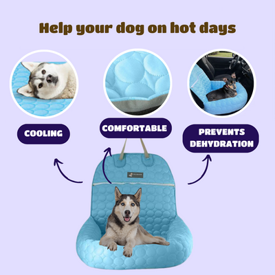 Pelsbarn Cooling Car Bed