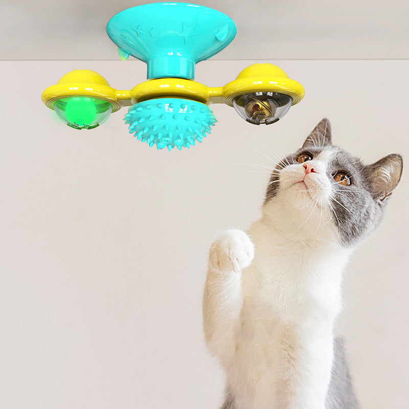Cat Rotating Windmill Cat Toy