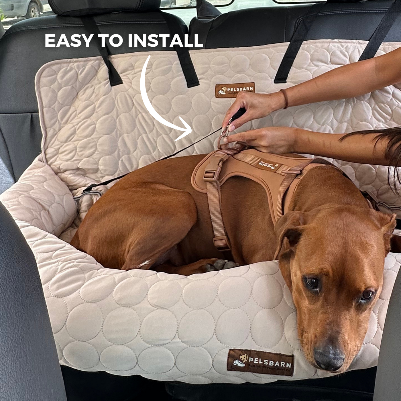 Pelsbarn Cooling Car Bed
