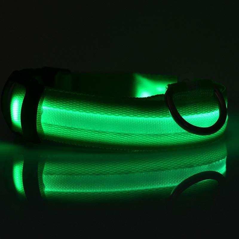 LED Light-Up Dog Safety Collar