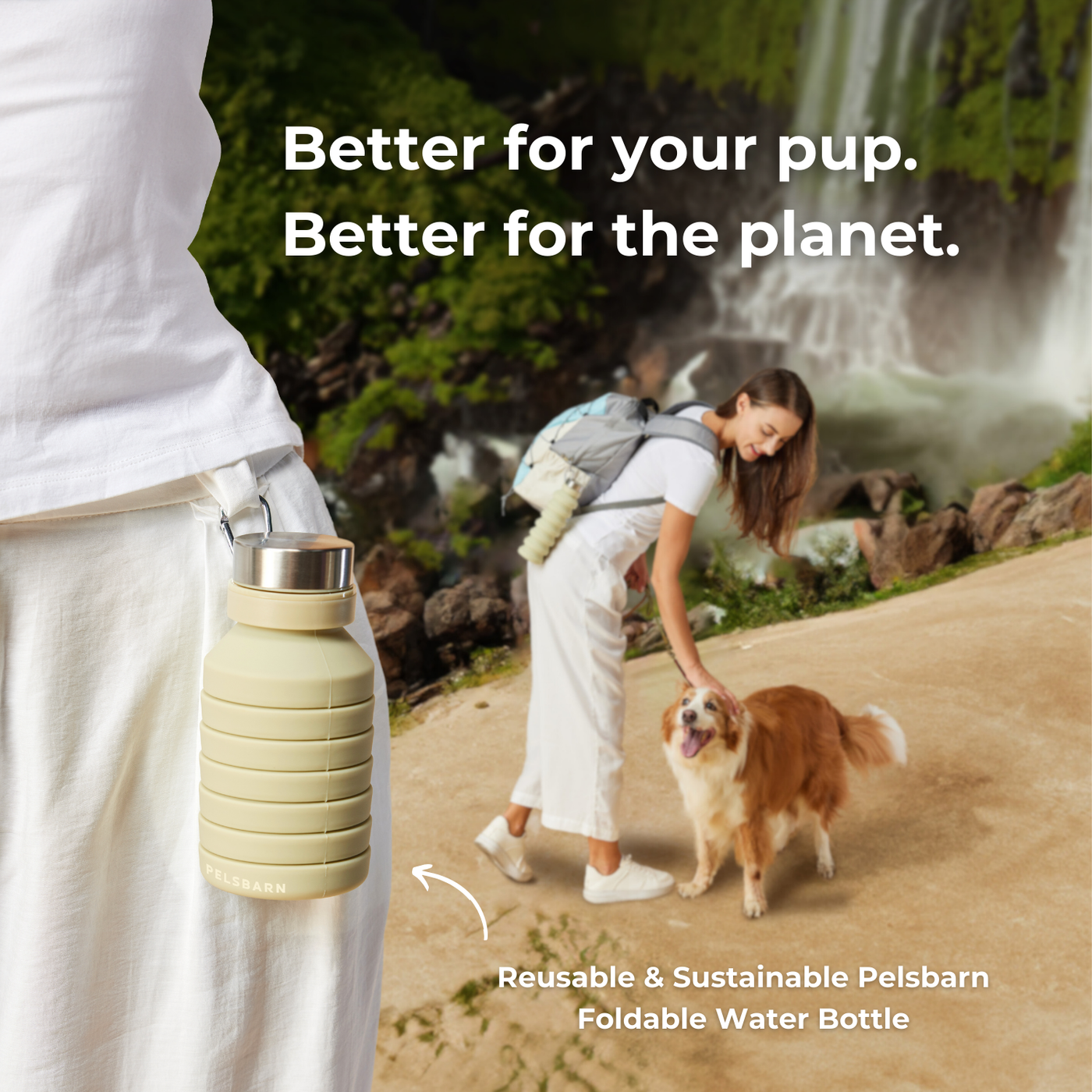 Pelsbarn Foldable water bottle