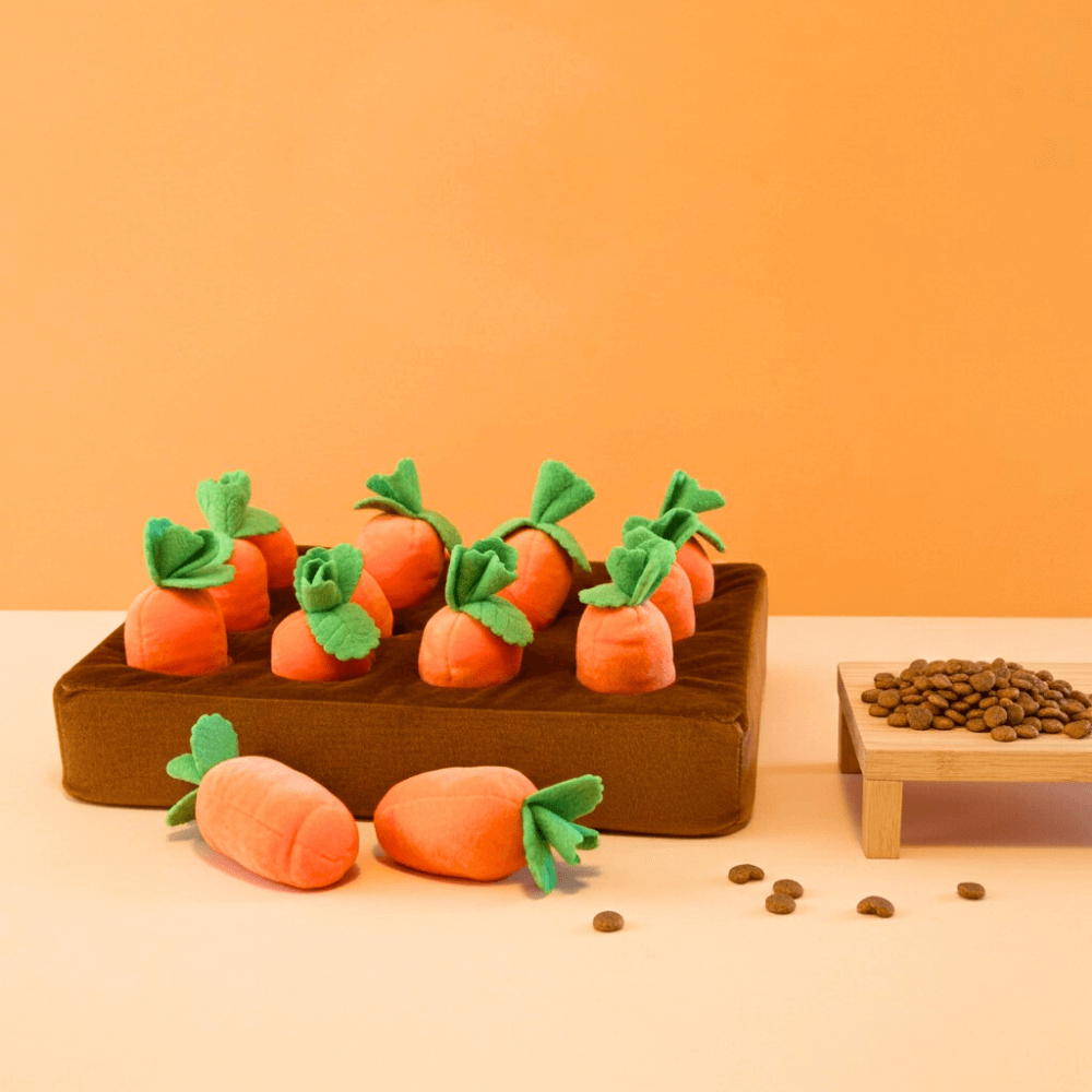 Carrot Field Snuffle Mat