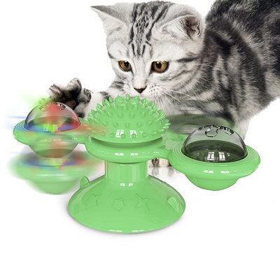 Cat Rotating Windmill Cat Toy