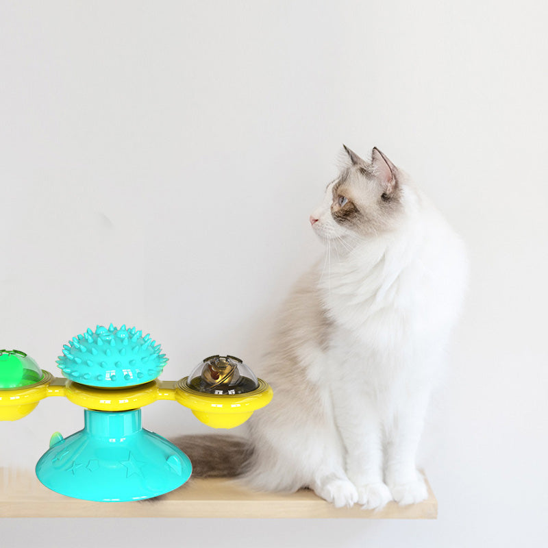 Cat Rotating Windmill Cat Toy