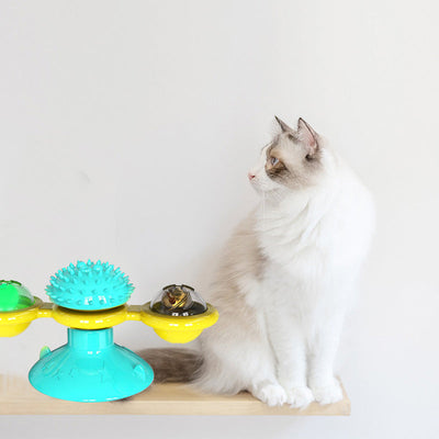 Cat Rotating Windmill Cat Toy