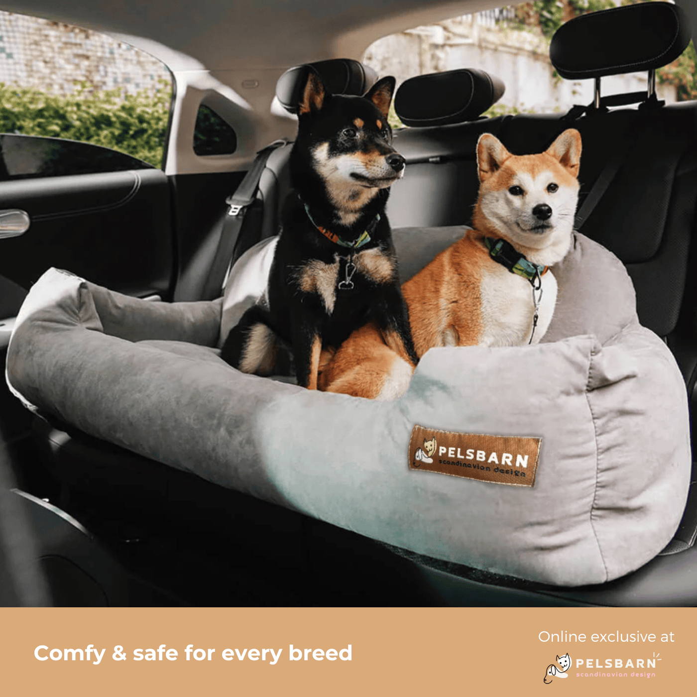 Pelsbarn XL Car Bed For All Dogs