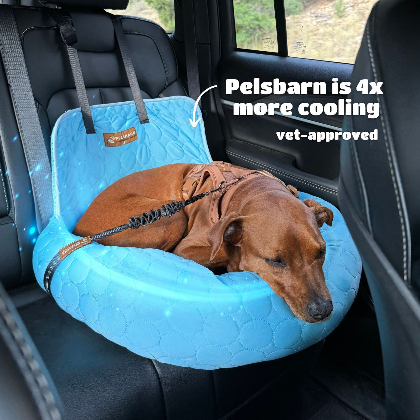 Pelsbarn Cooling Car Bed