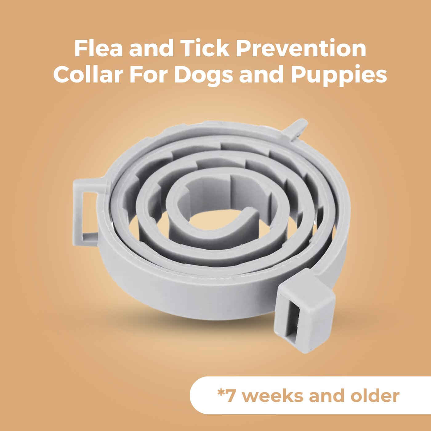 Natural Flea & Tick Prevention Collar