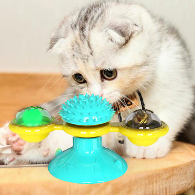 Cat Rotating Windmill Cat Toy