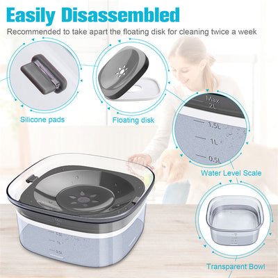 Slow Drinking Dog Water Bowl