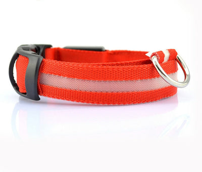 LED Light-Up Dog Safety Collar
