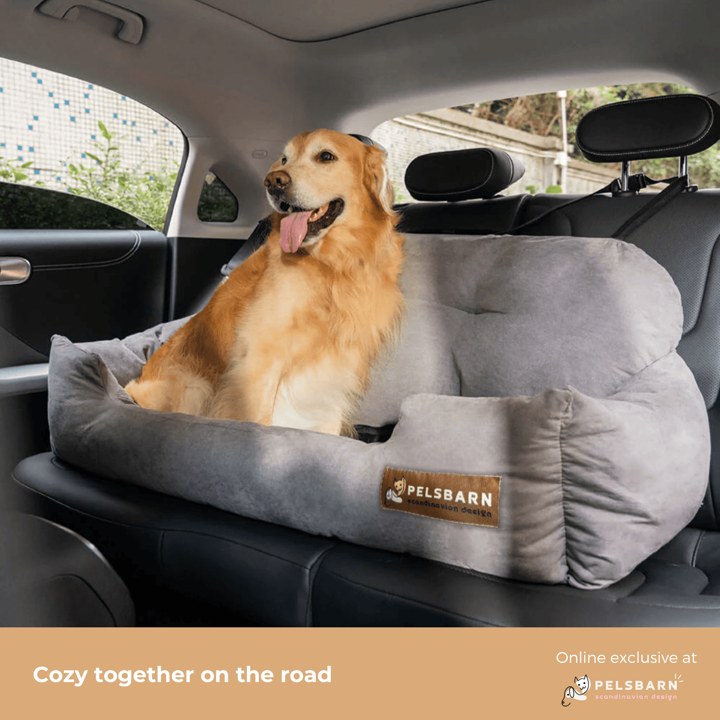 Pelsbarn XL Car Bed For All Dogs
