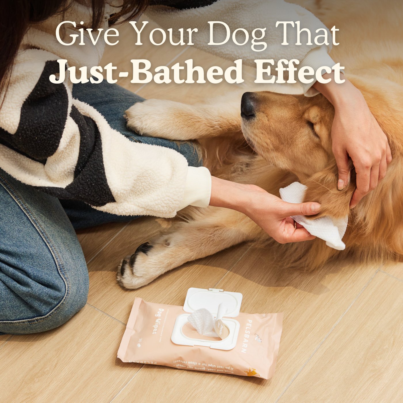 Dog Wipes for clean paws