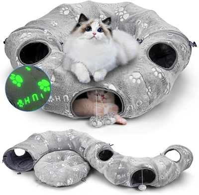 Cat Tunnel Bed for Under Christmas Tree