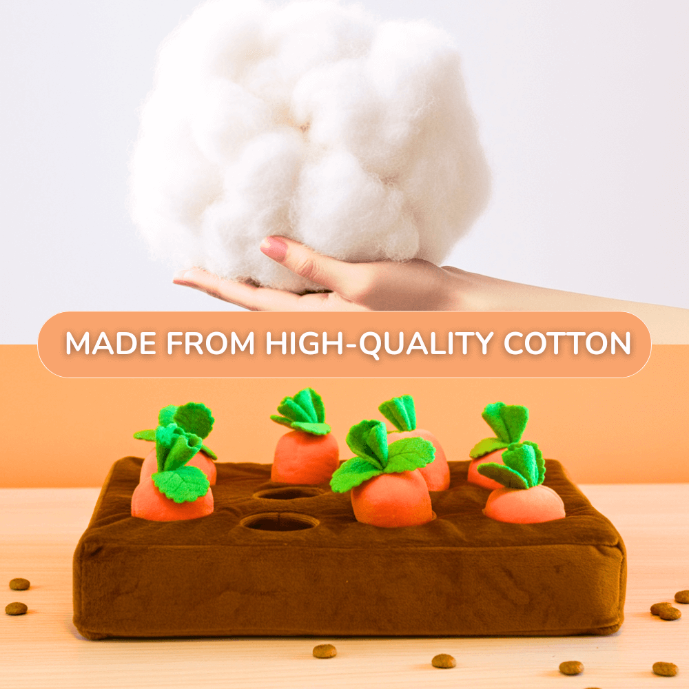 Carrot Field Snuffle Mat