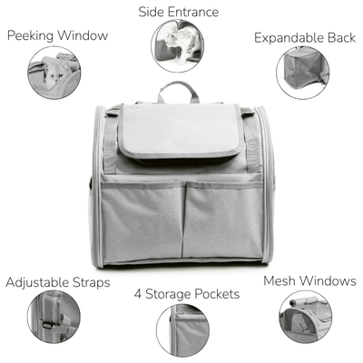 Expandable Cat BackPack Carrier