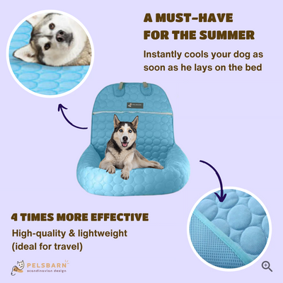 Pelsbarn Cooling Car Bed