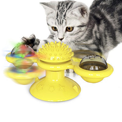 Cat Rotating Windmill Cat Toy