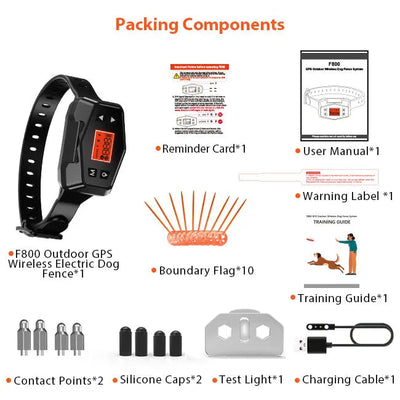 PetHey GPS Wireless Dog Fence F800