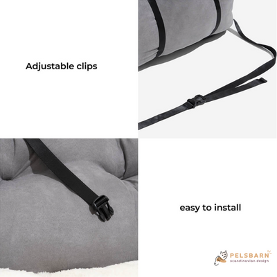 Pelsbarn XL Car Bed For All Dogs