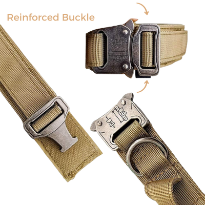 Heavy-Duty Tactical Dog Collar