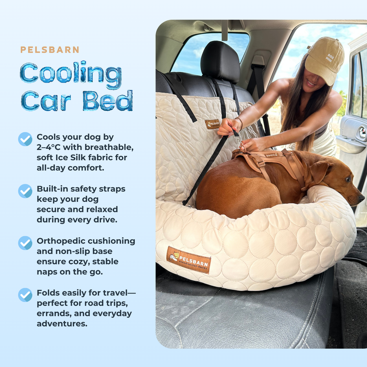 Pelsbarn Cooling Car Bed BOGO Deal