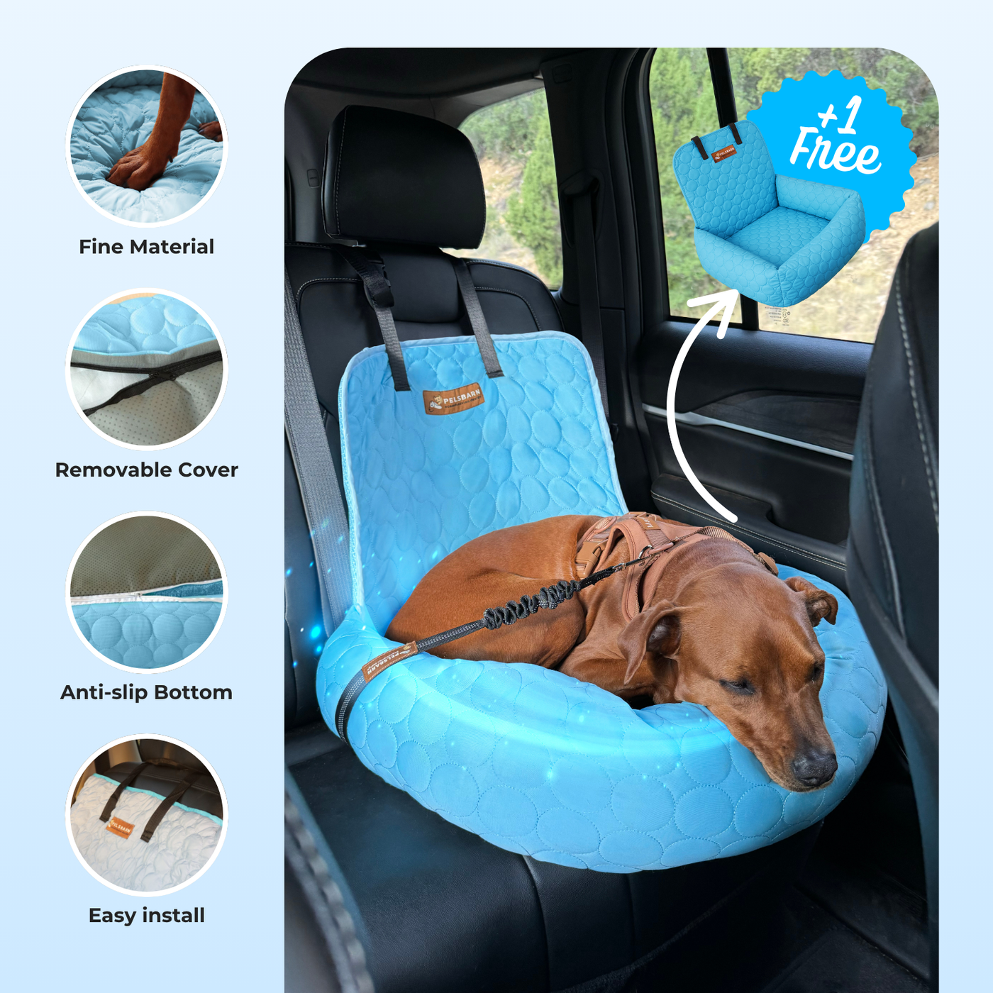 Pelsbarn Cooling Car Bed BOGO Deal