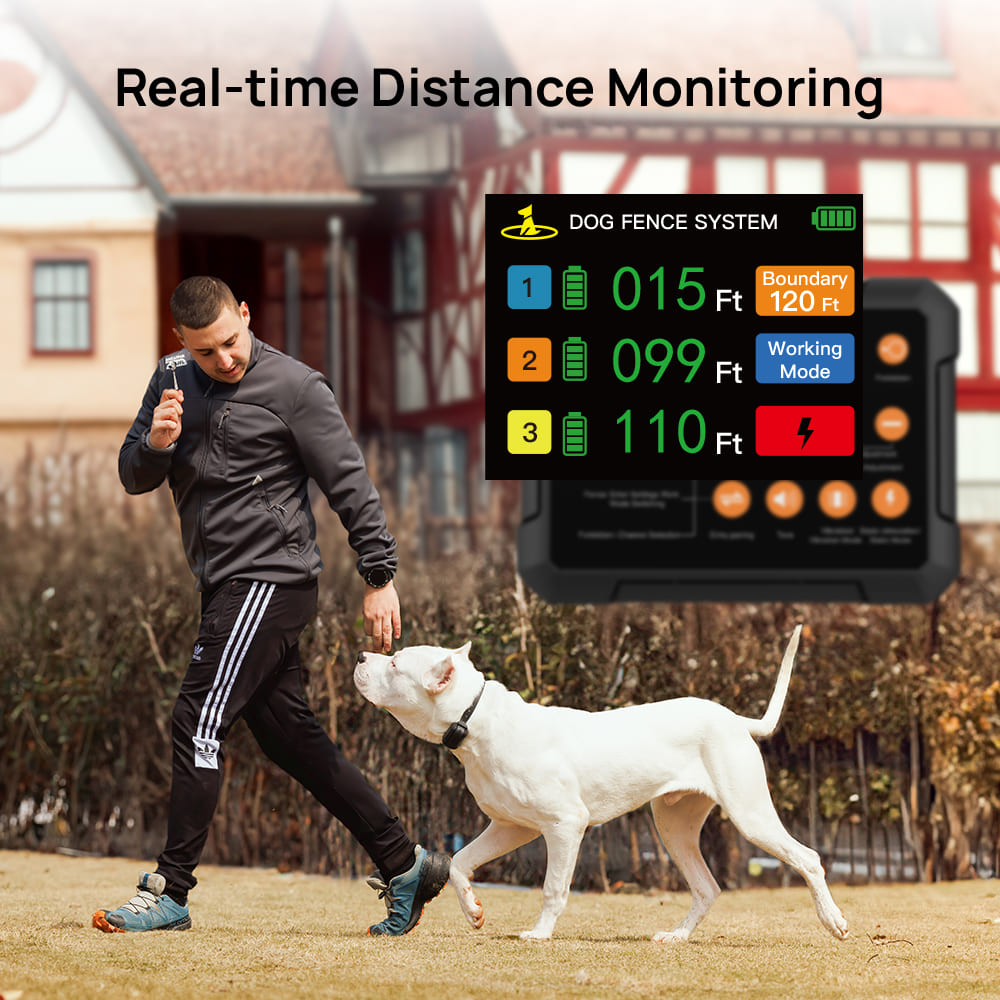 PetHey 3 in 1 Wireless Dog Fence F900Plus
