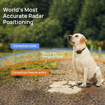 PetHey 3 in 1 Wireless Dog Fence F900Plus