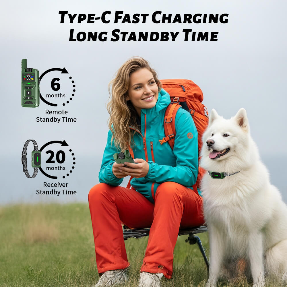 Masbrill Dog Training Collar with Remote – 2600Ft Range