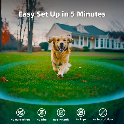 PetHey GPS Wireless Dog Fence F830Plus