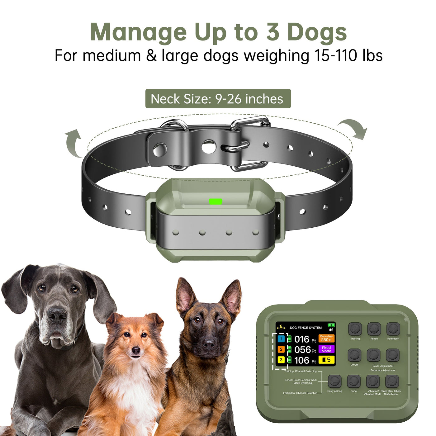 PetHey Wireless Dog Fence F910Plus