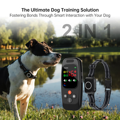 PetHey 2-in-1 Dog Training Collar-T800