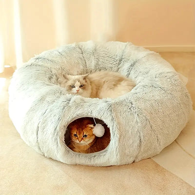 Cat Tunnel Bed for Under Christmas Tree