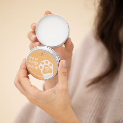 Dog paw protection balm (100% natural and vegan)