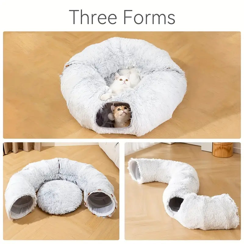 Cat Tunnel Bed for Under Christmas Tree