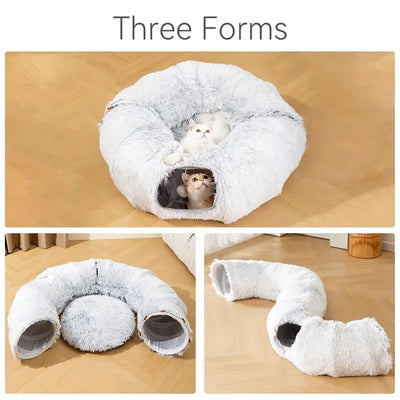 Cat Tunnel Bed for Under Christmas Tree