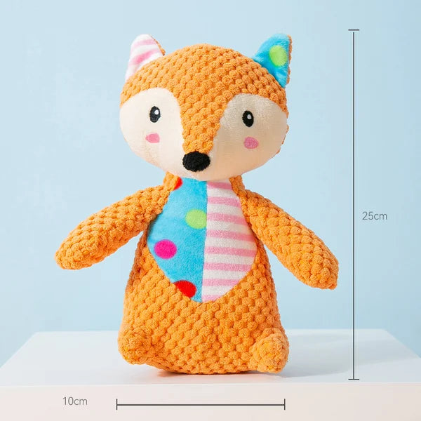 Immortal Squeaky Plush Toy for Aggressive Chewers -Small and Medium Dogs