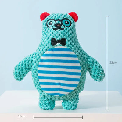 Immortal Squeaky Plush Toy for Aggressive Chewers -Small and Medium Dogs