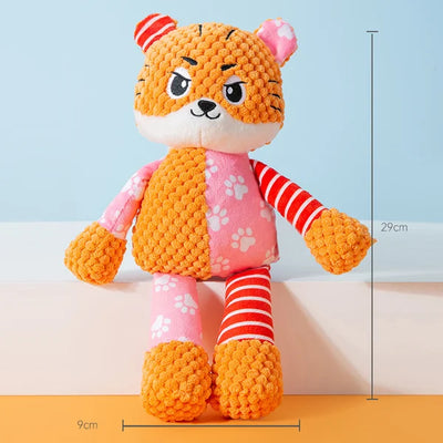 Immortal Squeaky Plush Toy for Aggressive Chewers -Small and Medium Dogs