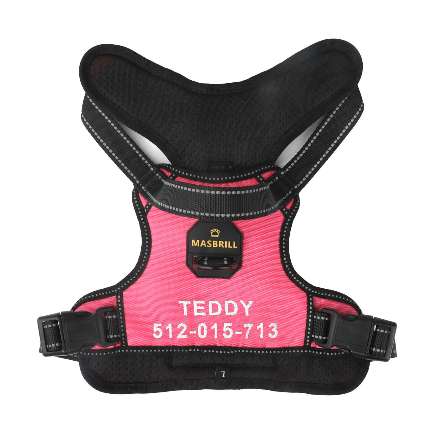 MASBRILL Custom Dog Harness with name