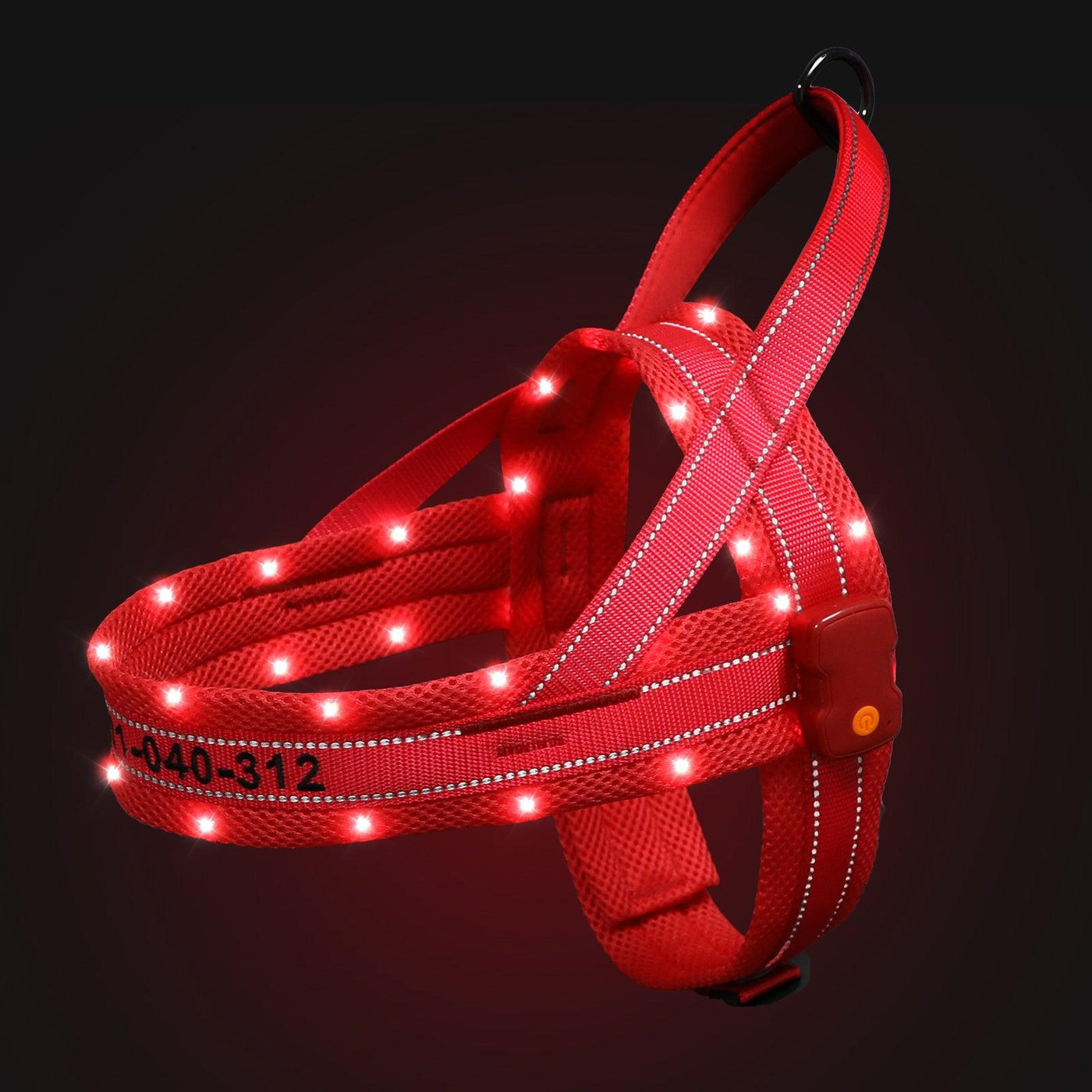 MASBRILL Custom made LED dog harnesses