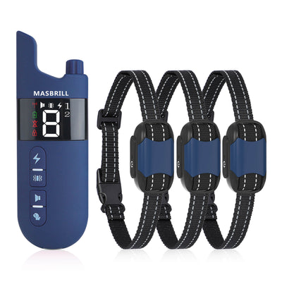 MASBRILL Dog Training Collar Rechargeable IPX7 Waterproof-913-2000ft