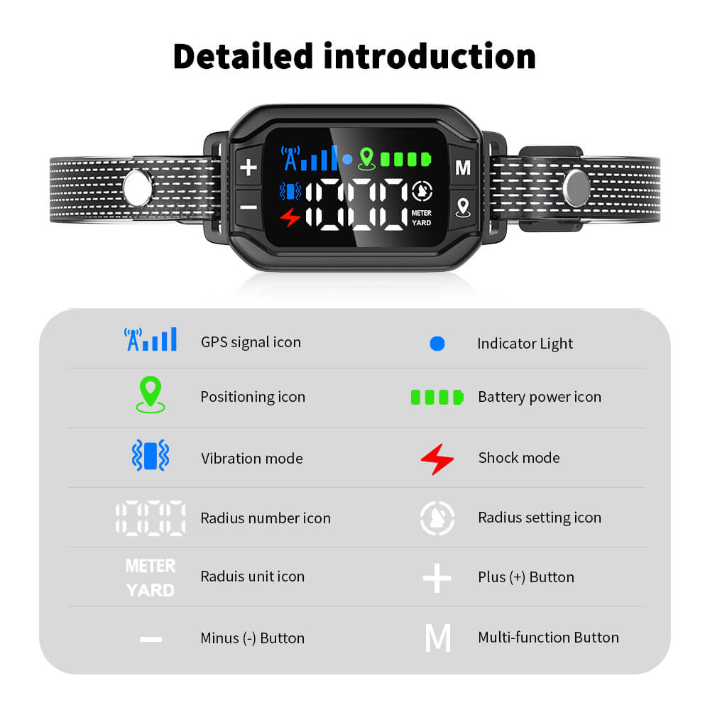 MASBRILL GPS Wireless Dog Fence - G723