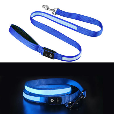 MASBRILL LED Dog Leash USB Rechargeable Pet Leash